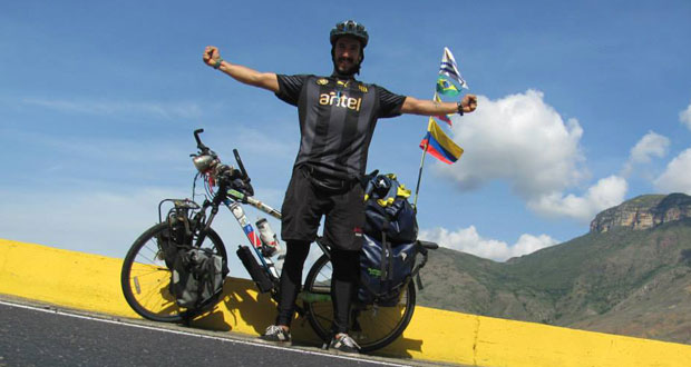 Diego Morales Uruguay bicicieta